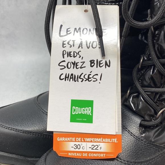 Cougar Canada NWT Cranbrook Winter Boots. Waterproof. - Picture 10 of 12